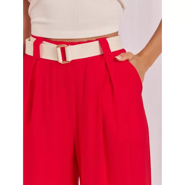  Dámské kalhoty RUE PARIS IT-SP-10358.16 RED 