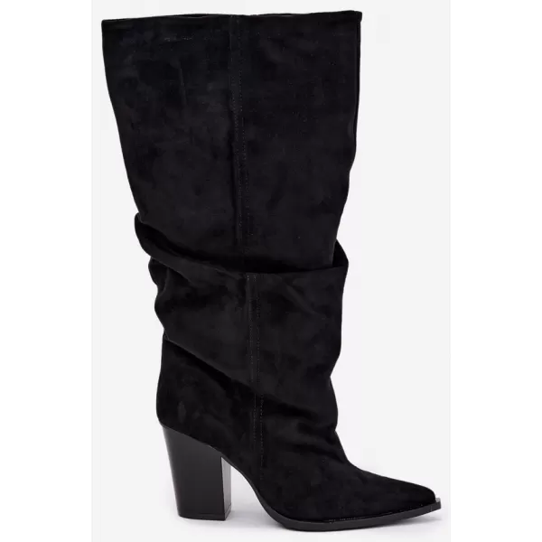  Dámské kozačky BOTO 2598A-1 BLACK MATT 