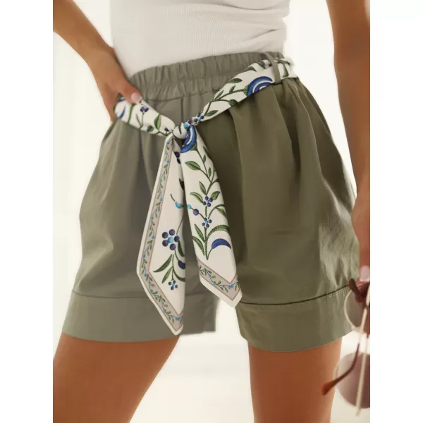  Dámské kraťasy ITALY MODA IT-SN-FL10552SPL-1.47 KHAKI 