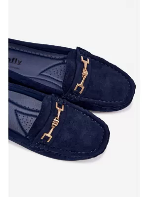 Dámské mokasíny BOTO FT247 NAVY BLUE