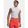 Pánské tílko UNDER ARMOUR HG ELITE SLEEVELESS MOCK 6015381-100 BÍLÁ
