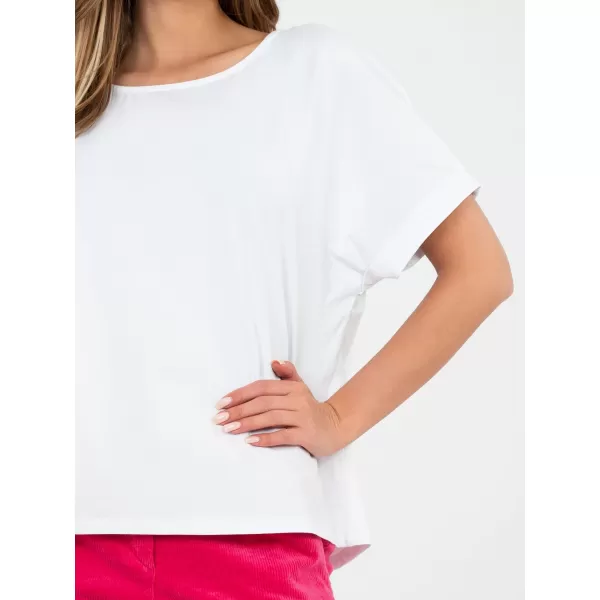  Dámské triko RUE PARIS RV-BZ-A1185.19 WHITE 