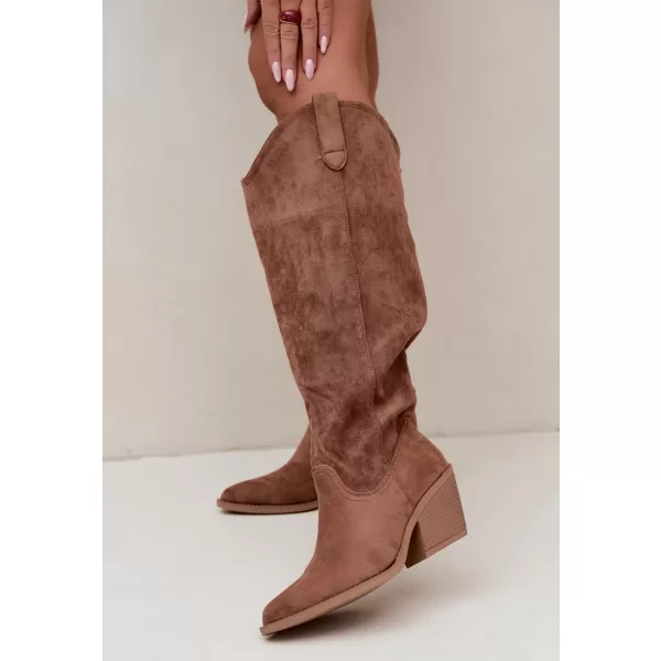 Dámské kozačky BOTO CLS-627 BROWN 