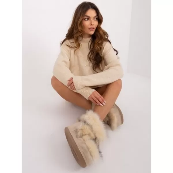  Dámské šaty RUE PARIS LC-SK-0568.01P LIGHT BEIGE 