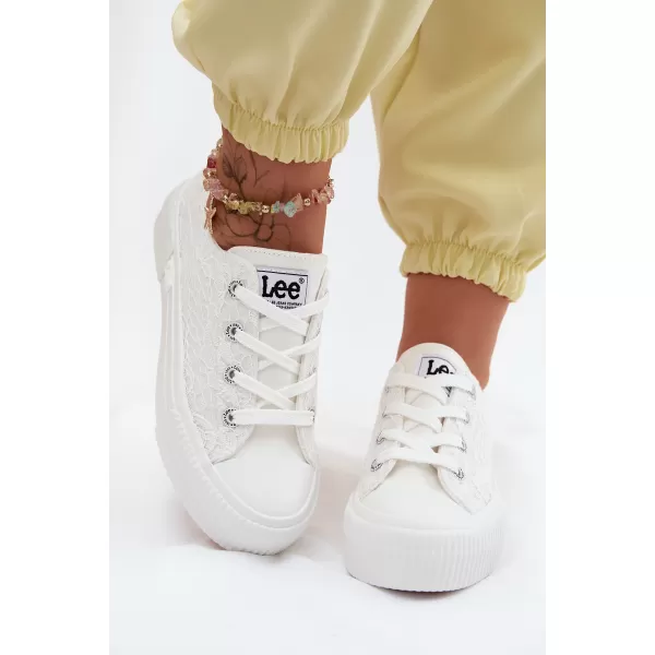  Dámské tenisky LEE 50261003.1FG WHITE 