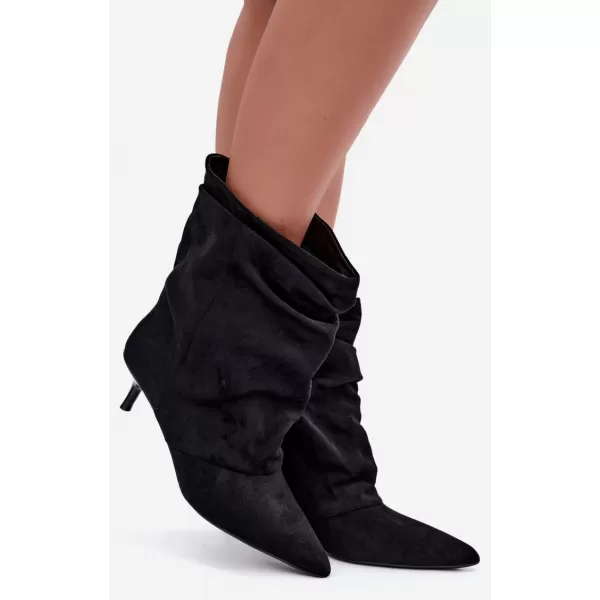  Dámské kotníkové boty BOTO 7100 BLACK 
