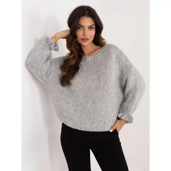  Dámský svetr ITALY MODA MI-SW-2912.10X GRAY 