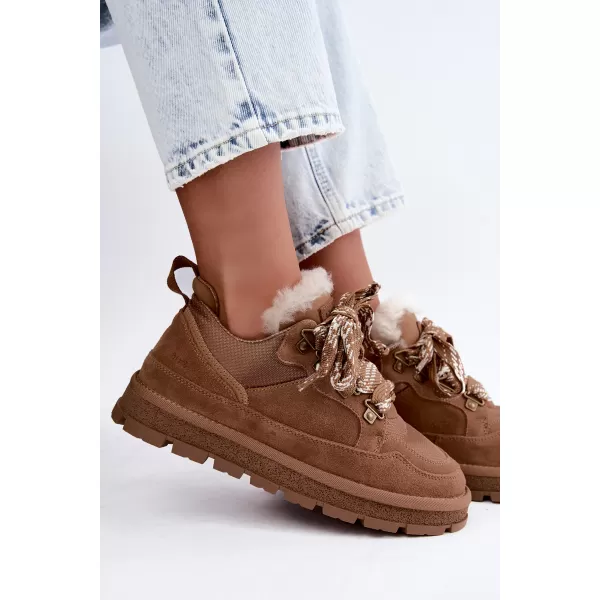  Dámské sněhule GOE UU2N4922 CAMEL 