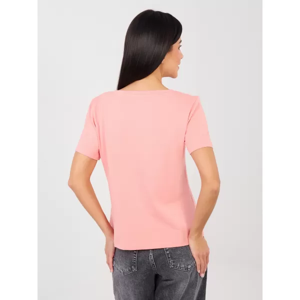  Dámské tričko RUE PARIS RV-TS-A1095.33 PEACH 