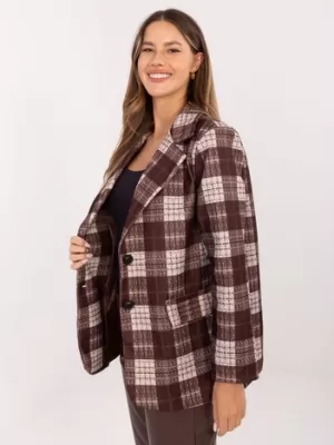Dámská bunda RUE PARIS MI-MA-4195.18 BROWN