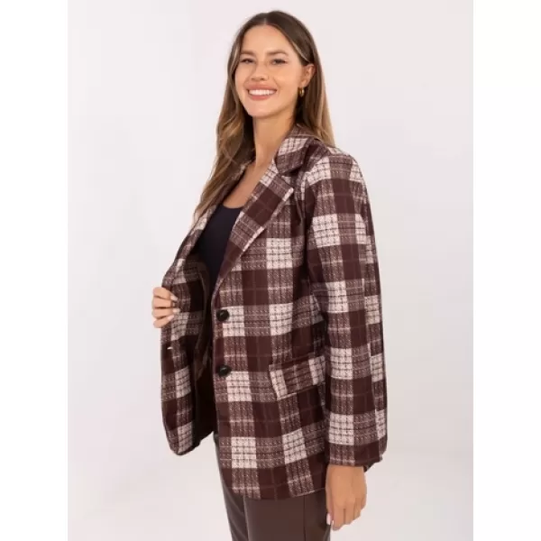  Dámská bunda RUE PARIS MI-MA-4195.18 BROWN 