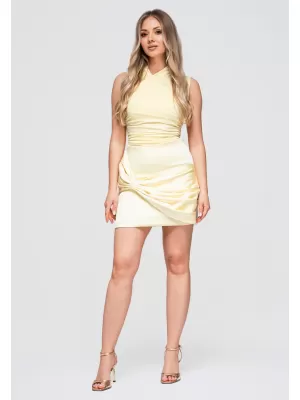 Dámská sukně OMBRE OW-GL-E0007 YELLOW