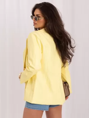 Dámské sako RUE PARIS IT-MA-FL10090.81 BRIGHT YELLOW