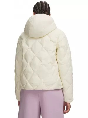Dámská bunda UNDER ARMOUR LEGEND DOWN JACKET 6008818-513 BÍLÁ