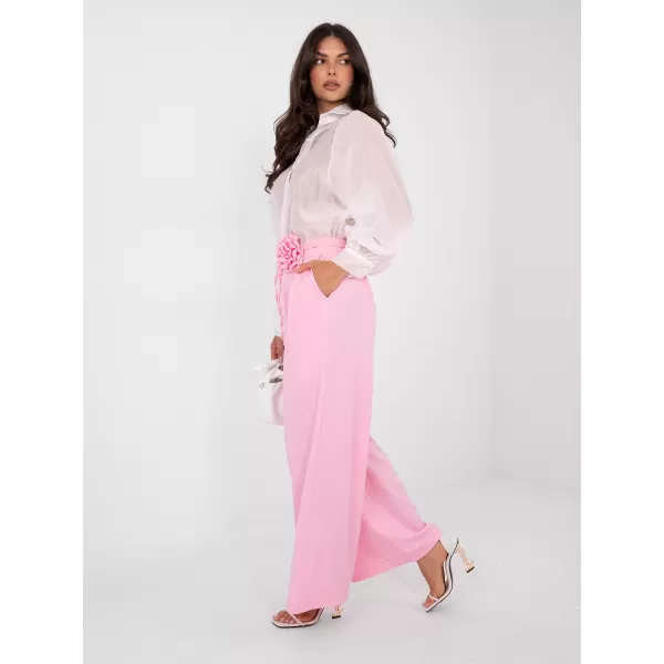  Dámské kalhoty RUE PARIS IT-SP-FL8569-1.06 BRIGHT PINK 