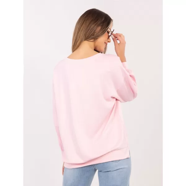  Dámská mikina RUE PARIS RV-BL-A1221.13 BRIGHT PINK 