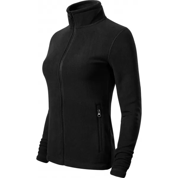  Dámská micro fleece mikina MALFINI FACTOR 853 ČERNÁ 