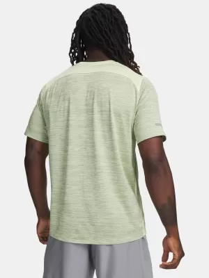 Pánské triko UNDER ARMOUR TECH UTILITY SS 6004965-391 ZELENÁ