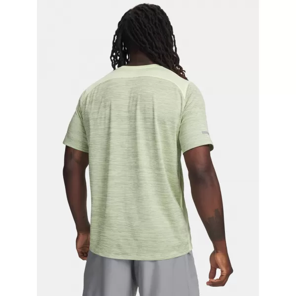 Pánské triko UNDER ARMOUR TECH UTILITY SS 6004965-391 ZELENÁ 
