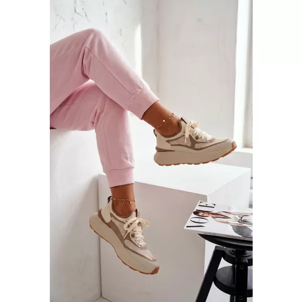  Dámské boty BIG STAR SHOES TT274571 BEIGE 