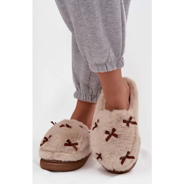 Dámské pantofle BOTO 25PA98-9256 BROWN 