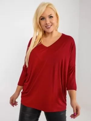Dámská halenka RELEVANCE RV-BZ-5745.18 BURGUNDY