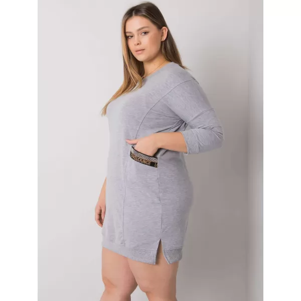  Dámské šaty RELEVANCE RV-SK-6836.55P GRAY 