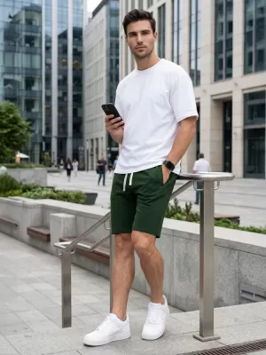 Pánské kraťasy DSTREET ZELENÁ