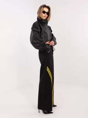 Dámské tepláky RUE PARIS IT-DR-22168.66 BLACK