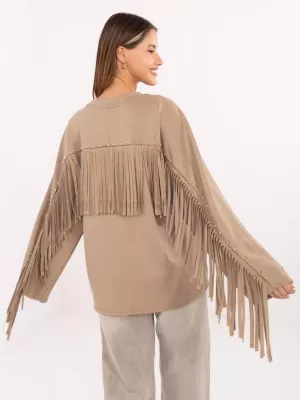Dámská halenka FACTORY PRICE IT-BZ-21695.10 DARK BEIGE
