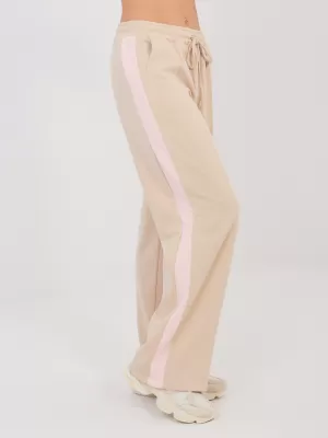 Dámská tepláková souprava RUE PARIS IT-KMPL-22211.31 BEIGE