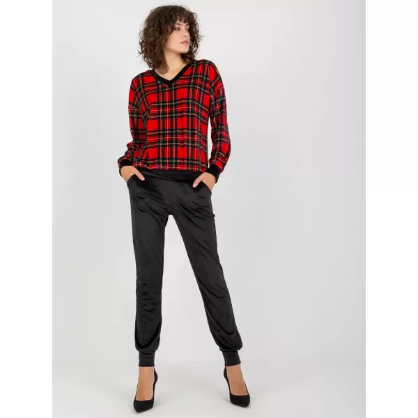  Dámský set RUE PARIS RP-KMPL-8190-6.26X BLACK AND RED 