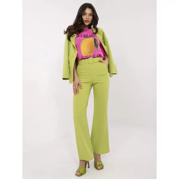  Dámské kalhoty ITALY MODA DHJ-SP-18737.08 LIME 