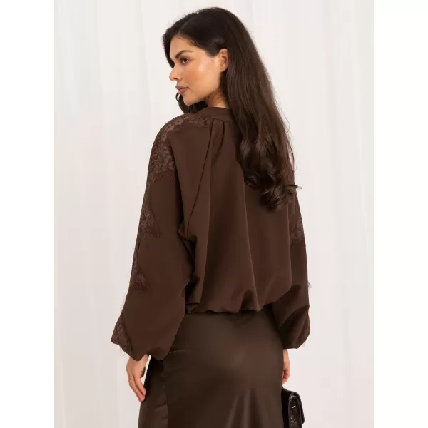  Dámská bunda ITALY MODA MI-KR-3537.74 BROWN 