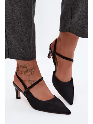 Dámské sandály D&A CR61-3048 BLACK