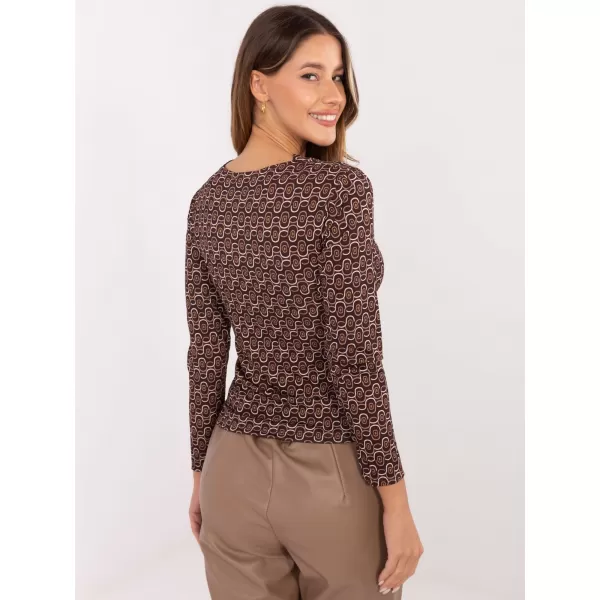  Dámská halenka RUE PARIS IT-BZ-20315.01 BROWN 