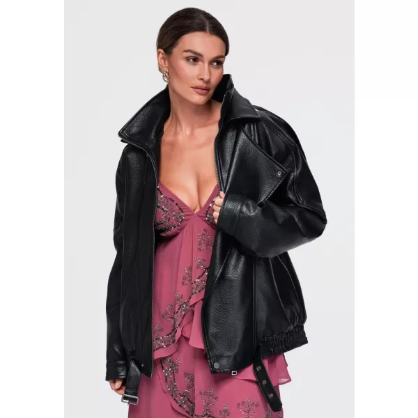  Dámská bunda OMBRE OW-JAFL-0138 BLACK 