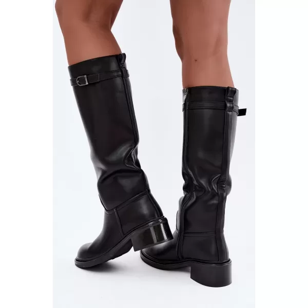  Dámské kozačky BOTO C-381 BLACK 