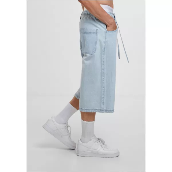  Pánské kraťasy URBAN CLASSICS TB8220 NEW LIGHT BLUE WASHED 