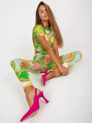 Dámský set ITALY MODA DHJ-KMPL-15832.88 BRIGHT GREEN