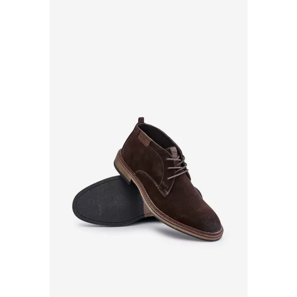  Pánské boty BIG STAR SHOES OO174145 BROWN/BEIGE 