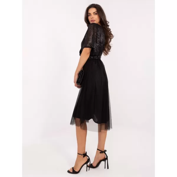 Dámské šaty ITALY MODA MI-SK-62464.27 BLACK 