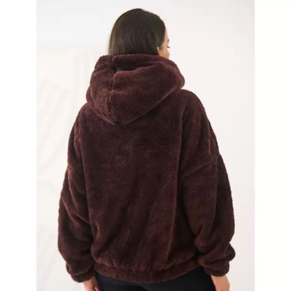  Dámská mikina FACTORY PRICE CS-BL-BT1029.97P DARK BROWN 