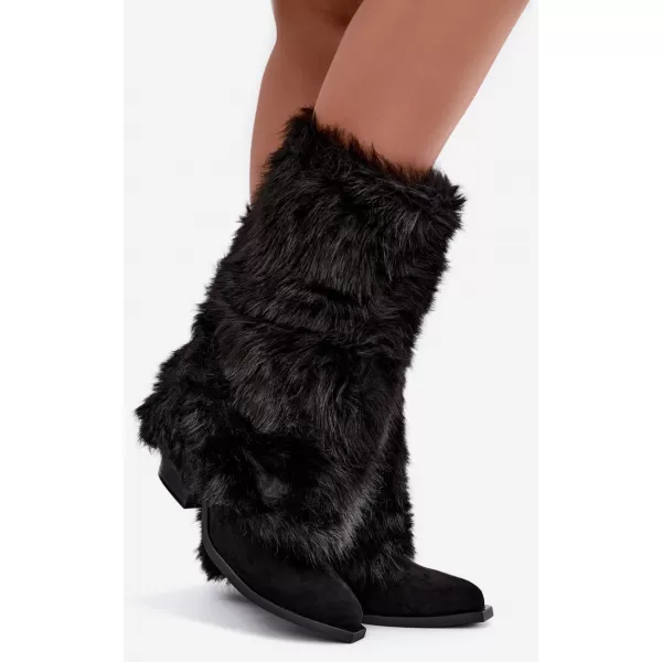  Dámské kozačky BOTO 2508A BLACK 