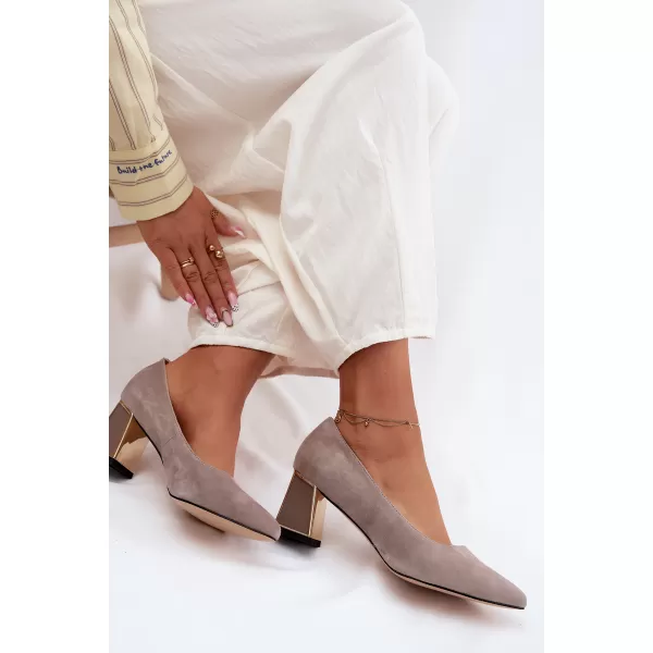  Dámské lodičky VINCEZA 66921 BEIGE 