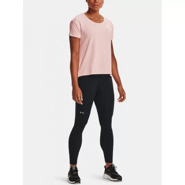  Dámské triko UNDER ARMOUR UA RUSH ENERGY CORE SS 1365683-685 RŮŽOVÁ 