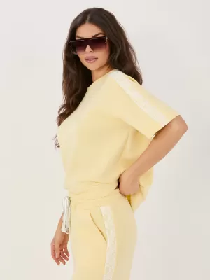 Dámská mikina FACTORY PRICE IT-BZ-97598.96 BRIGHT YELLOW
