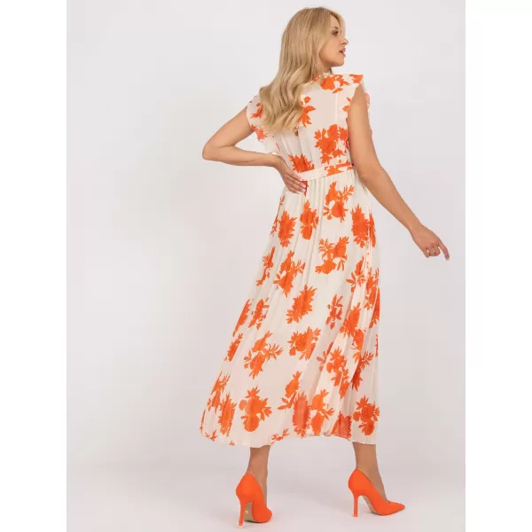  Dámské šaty ITALY MODA DHJ-SK-13166.94P ORANGE 