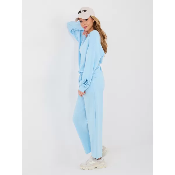  Dámská tepláková souprava ITALY MODA IT-KMPL-10015.33 LIGHT BLUE 
