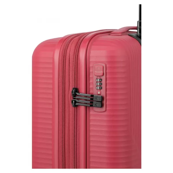  Kufr TRAVELITE AIR STRIPE 4W S EXP RED 